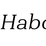 Haboro Serif Ext