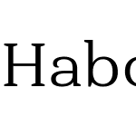 Haboro Serif Ext