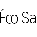 Eco Sans Pro