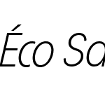 Eco Sans Pro