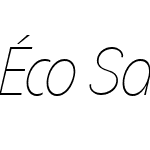 Eco Sans Pro