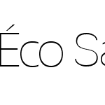 Eco Sans Pro