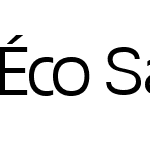 Eco Sans Pro