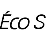 Eco Sans Pro