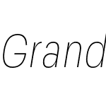 Grandis Condensed