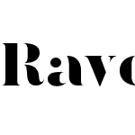 Ravensara Antiqua Stencil