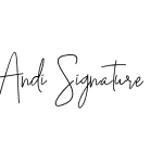 Andi Signature