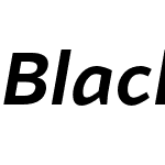 Blacker Sans