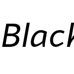 Blacker Sans