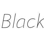 Blacker Sans