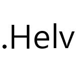 .Helvetica NeueUI