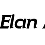 Elan-MediumItalic