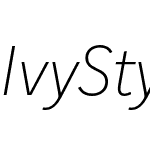 Ivy Style Sans