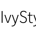 Ivy Style Sans