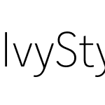 Ivy Style Sans