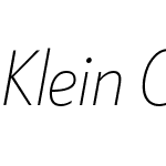 Klein Condensed Trial