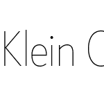 Klein Condensed Trial