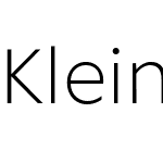 Klein Text Trial