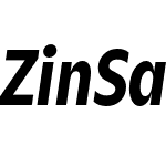 Zin Sans Condensed