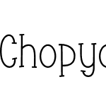 Chopyor