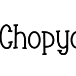 Chopyor