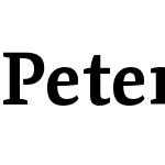 Peter Schmidt Serif