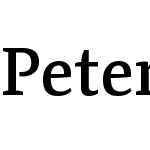 Peter Schmidt Serif