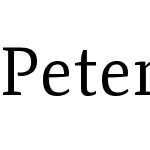 Peter Schmidt Serif