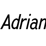 Adrianna Condensed