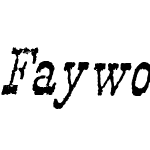 Faywood Italic WF