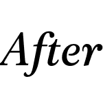 Afterall Serif