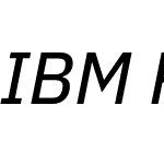 IBM Plex Sans