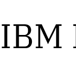 IBM Plex Serif