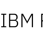 IBM Plex Thai