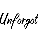 Unforgotten