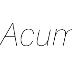 Acumin Pro