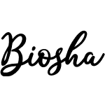 Biosha Script