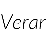 Verano Sans