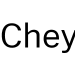 Cheyenne Sans