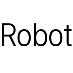 Roboto Condensed Light