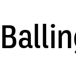 Ballinger Condensed