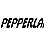 Pepperland Extra-Bold Italic