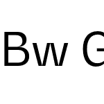 Bw Gradual DEMO