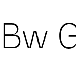 Bw Gradual DEMO