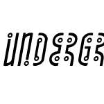 Underground Rose Semi-Italic