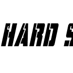 Hard Science Condensed Italic