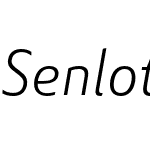 Senlot Sans