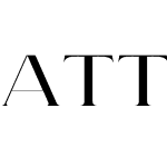 Attention Serif Thin