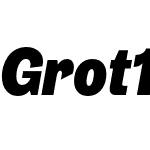 Grot12 Condensed