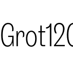 Grot12 Condensed